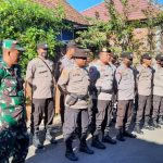 Amankan Pilkades Di Dua Desa, Polres Sumbawa Turunkan Puluhan Personel
