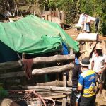 Rumah Diterjang Puting Beliung, Satu Keluarga Tinggal Dibawah Tenda