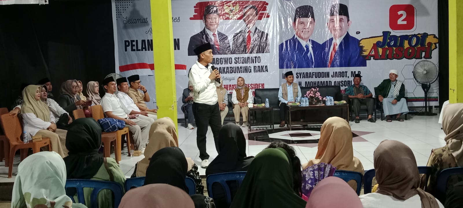 Jaya Rayes Bakar Semangat Warga Sambut Perubahan yang Diusung Jarot – Ansori