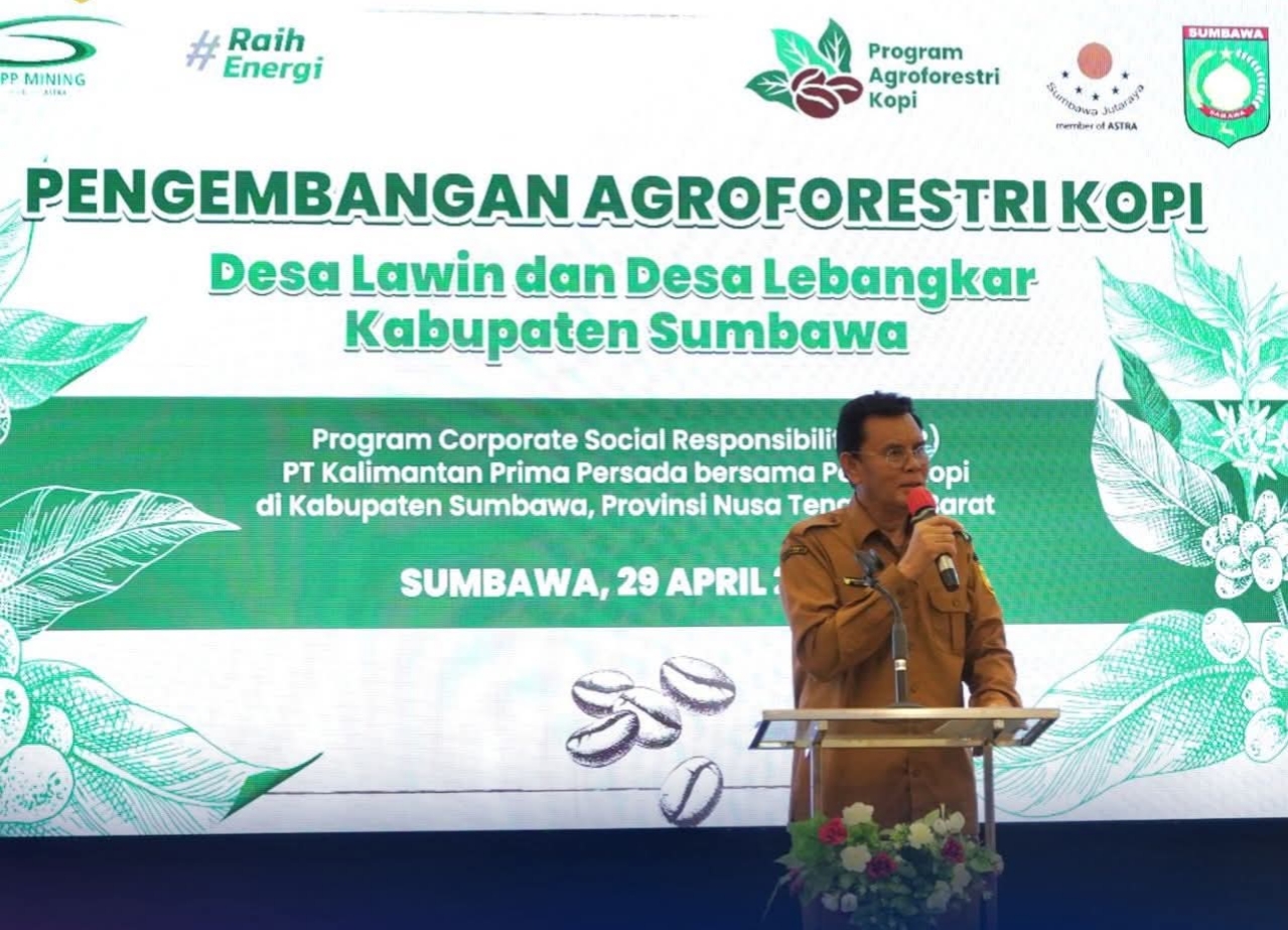 Program Agroforestri Kopi Resmi Diluncurkan, Bupati H. Jarot Sebut Produksi Kopi Sumbawa Terbesar di NTB