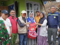 Tinjau Korban Bencana Alam di Raberas dan Bukit Tinggi, Wabup Sumbawa Salurkan Bantuan Darurat