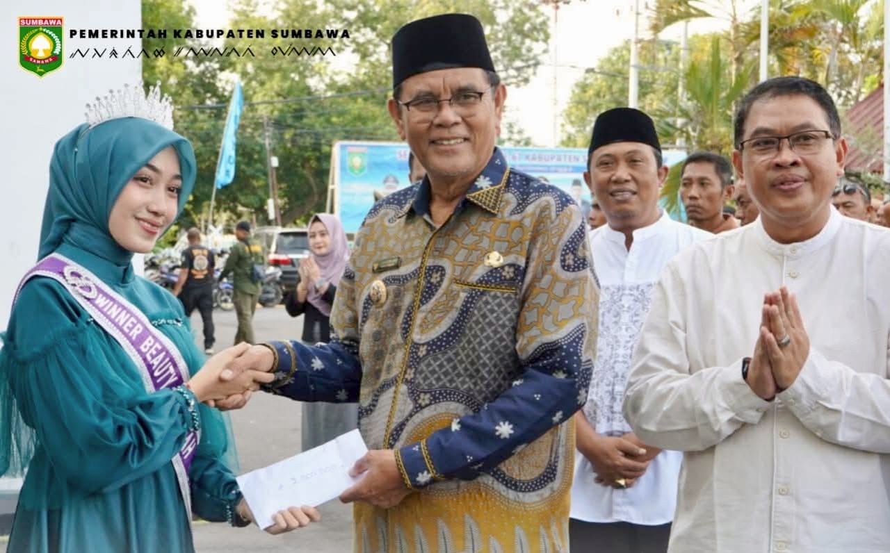 Harumkan Nama Daerah, Bupati Sumbawa Beri Apresiasi untuk Luthfiah Sabrina