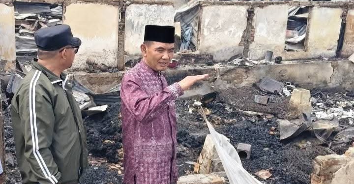 Wabup H. Ansori Instruksikan OPD Segera Tangani Kebutuhan Pokok Korban Kebakaran