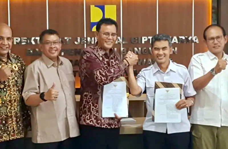 Pemkab Sumbawa Teken MOU Optimalisasi IPA Pungka dan Jaringan SPAM Semongkat