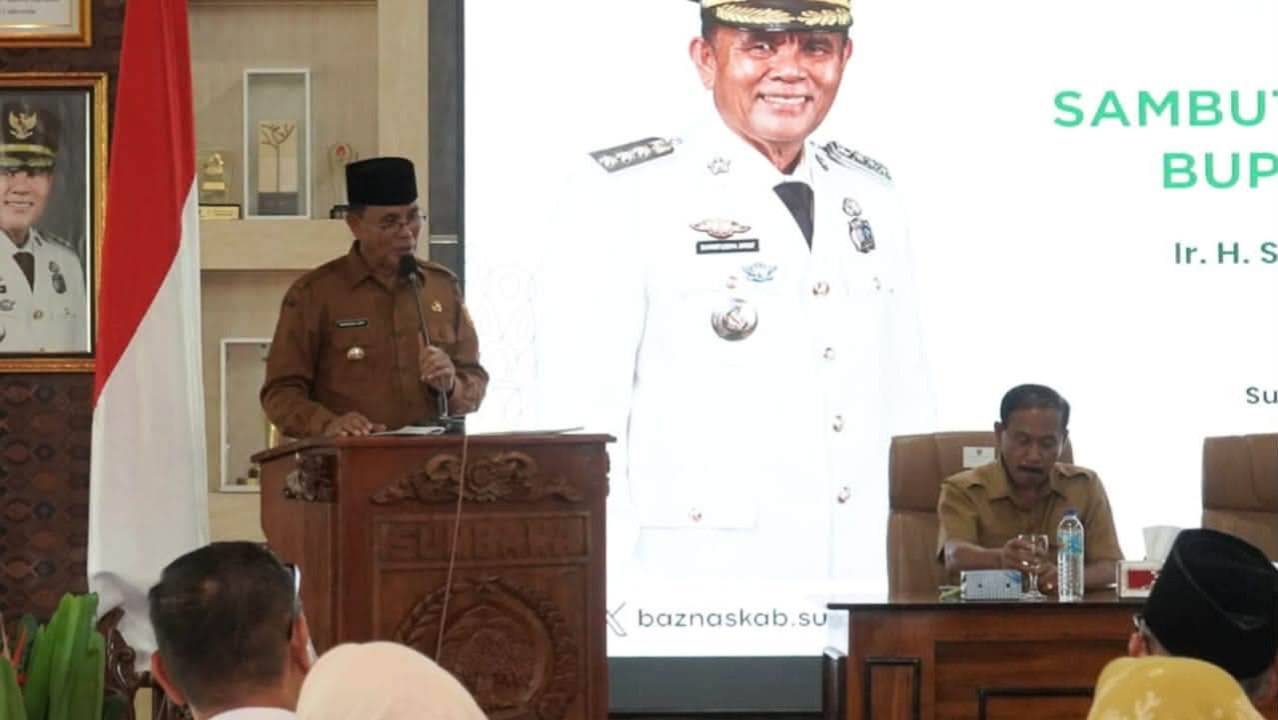 Buka Sosialisasi Wajib Zakat, Bupati Sumbawa Ingatkan Penyedia Barang dan Jasa
