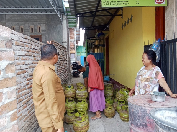Pastikan Penyaluran LPG 3 Kg Aman, Satgas Sidak Sejumlah Pangkalan