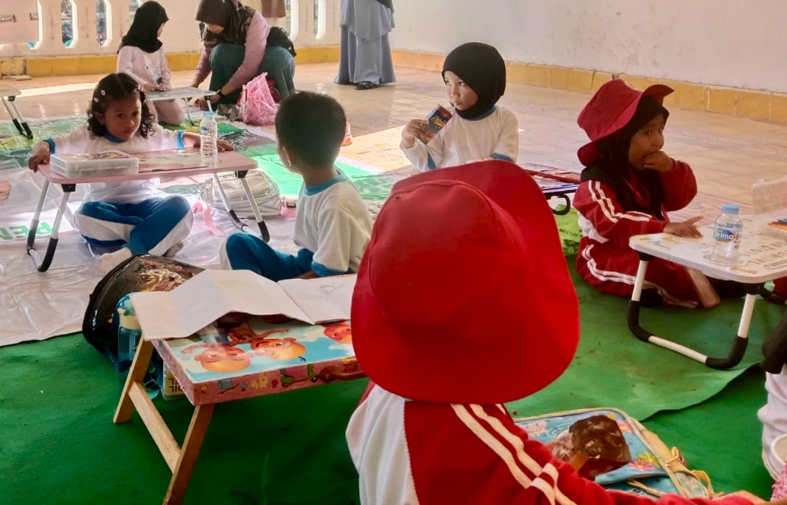 Apresiasi Kreativitas Anak! TK Negeri 3 Sumbawa Kirim Peserta Lomba Mewarnai