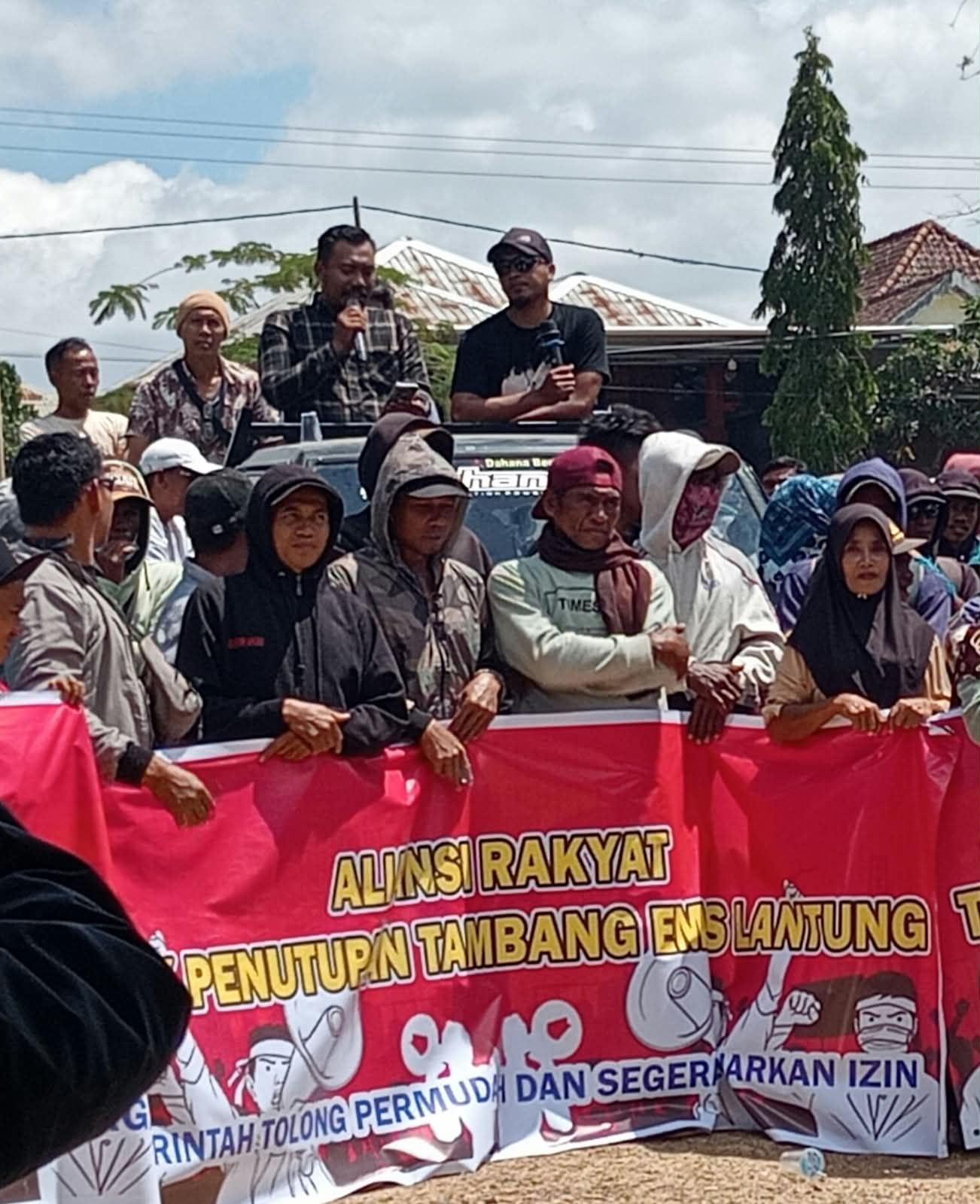 Aliansi Rakyat Tolak Penutupan Tambang Emas Lantung Dorong Percepat IPR