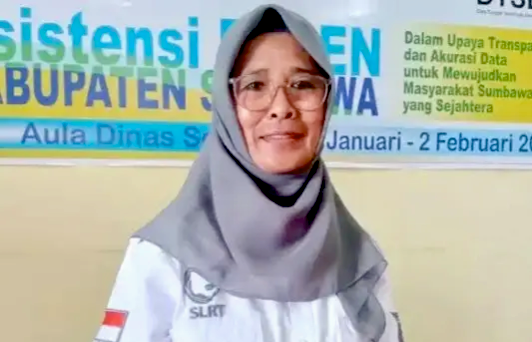 Disos Sumbawa Segera Pasang Stiker di Rumah Penerima Bansos
